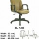Kursi Direktur & Manager Indachi D-570