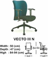 Kursi Direktur & Manager Indachi Vecto III N