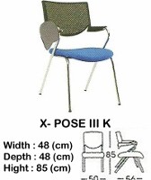 Kursi Kuliah Indachi Type X-Pose III K