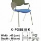 Kursi Kuliah Indachi Type X-Pose III K