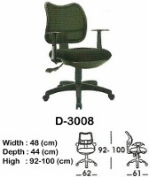 Kursi Staff & Sekretaris Indachi D-3008