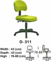 Kursi Staff & Sekretaris Indachi D-311