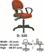 Kursi Staff & Sekretaris Indachi D-320