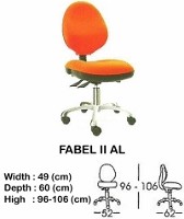 Kursi Staff & Sekretaris Indachi Fabel II AL